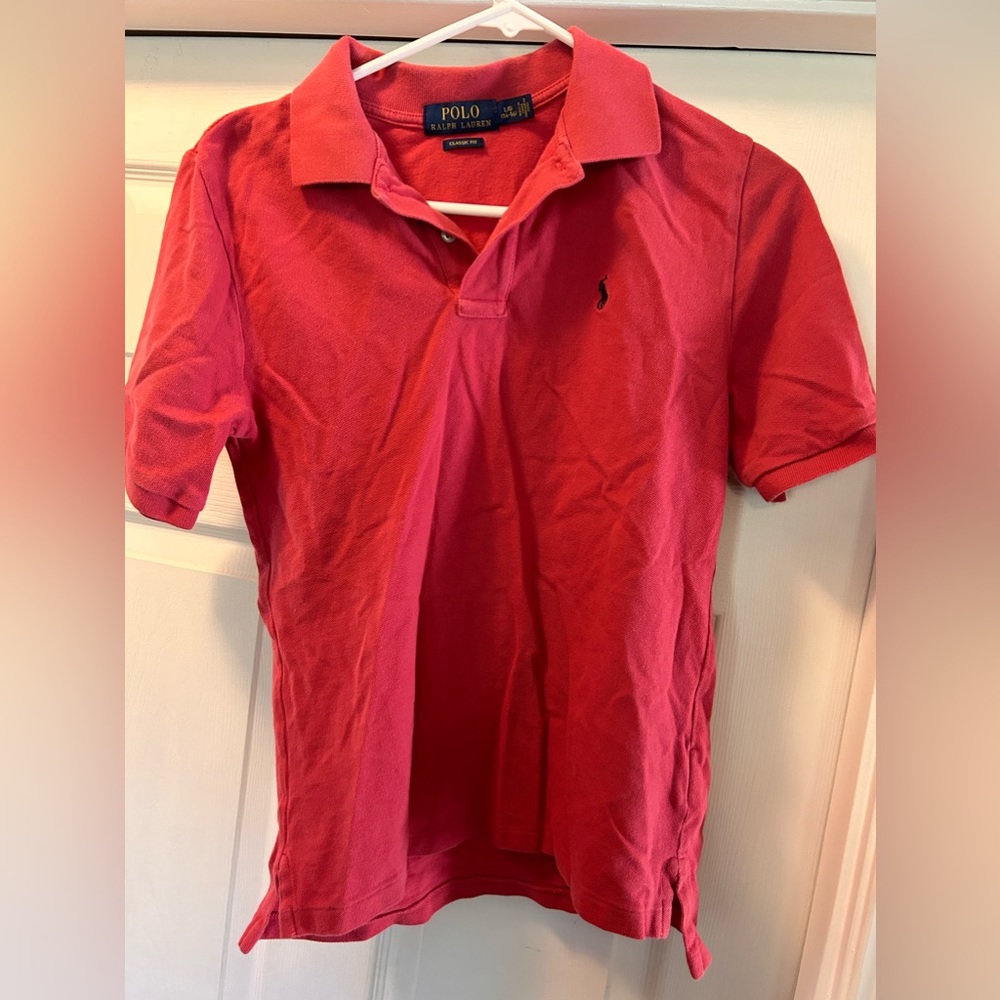 Boys Red Ralph Lauren Polo Shirt